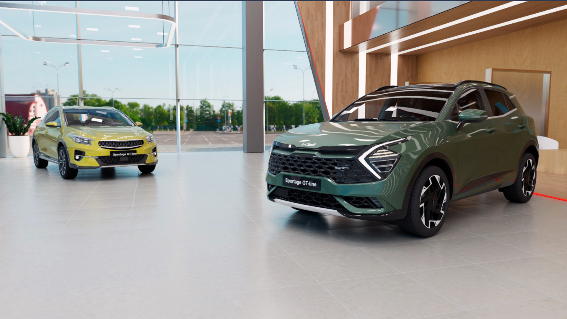 Kia Egypt Interactive Digital Showroom